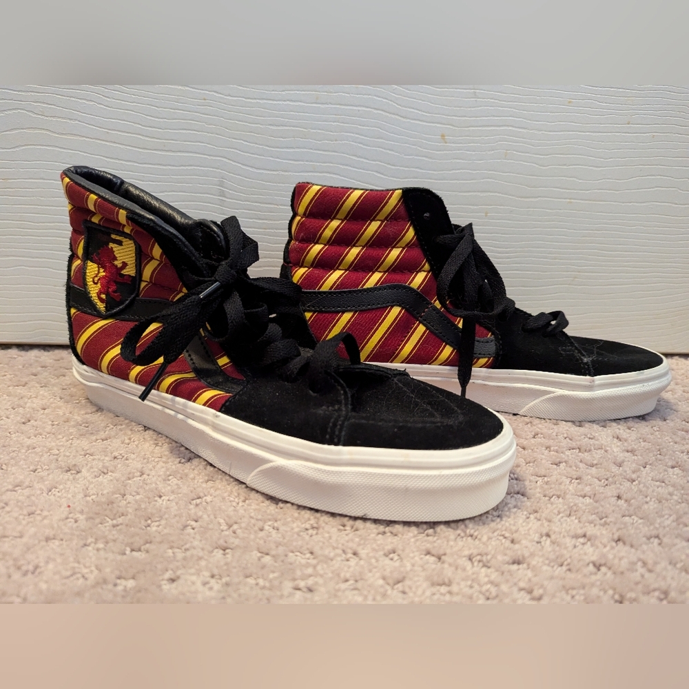 Gryffindor Harry Potter x Vans High Top Shoes Size 7